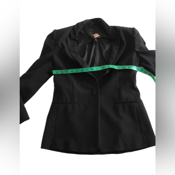 BCBG MAX AZRIA “BRENT” Black Blazer Women Size S - Picture 10 of 15